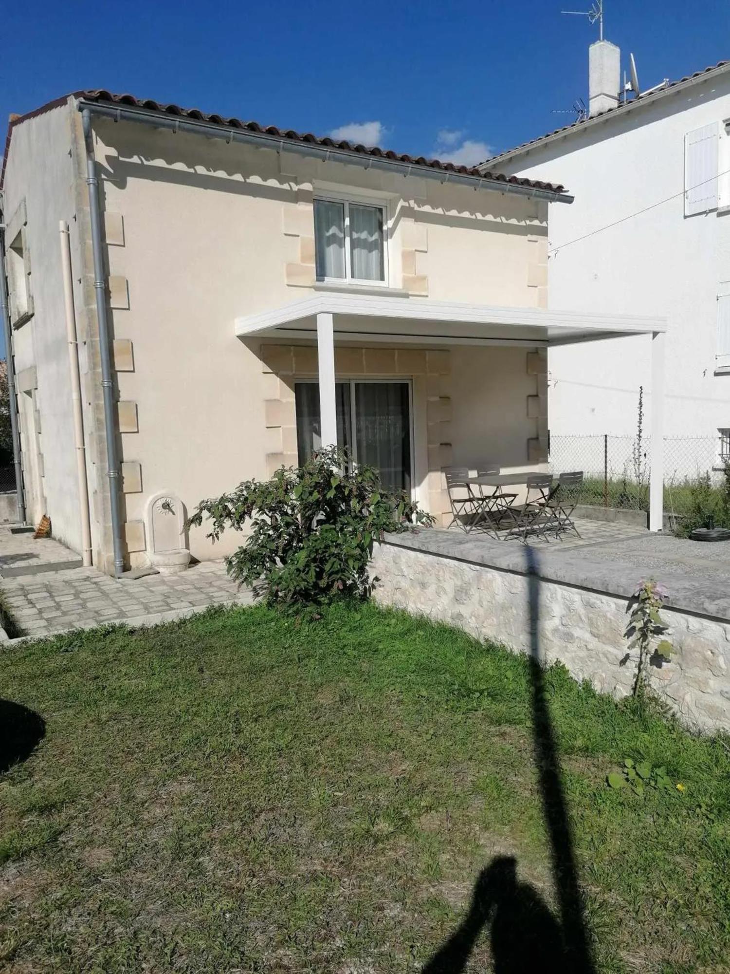 Maison Charmante A Saint-Georges-De-Didonne Avec Jardin Exterior foto